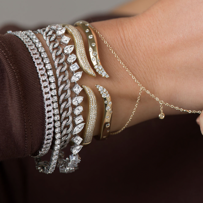 Lab Diamond Tennis Bracelet