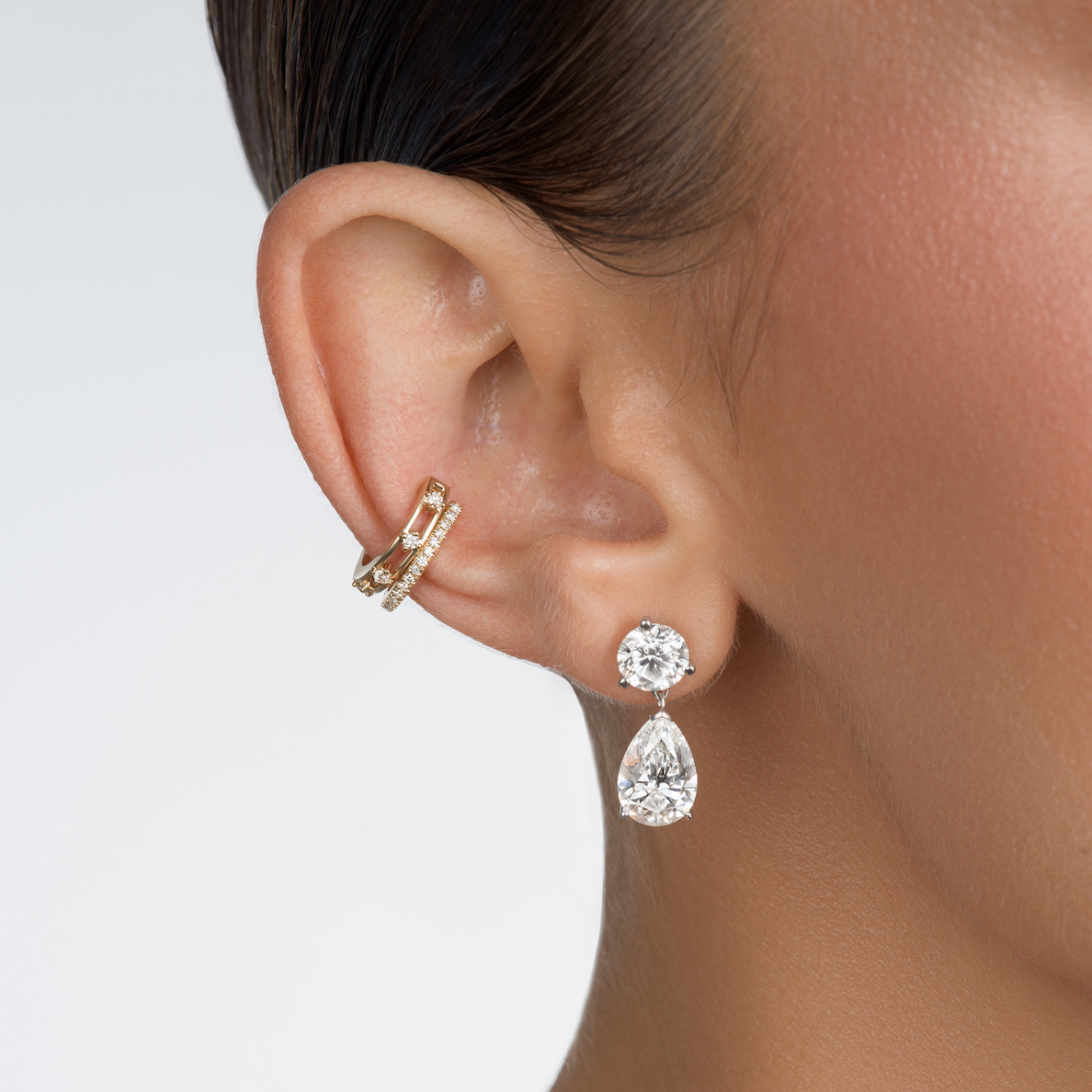 Statement Lab Diamond Drops (PAIR) - IGI Certified