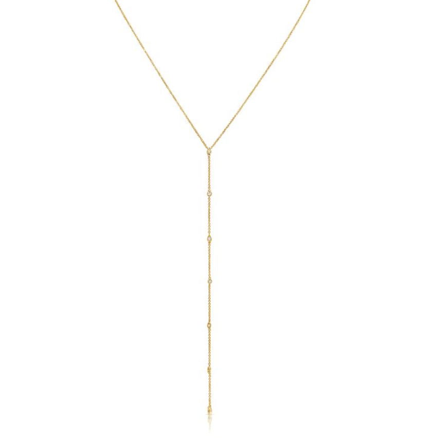 Dainty Diamond Lariat