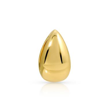 Solid Tear Drop Rondelle Charm