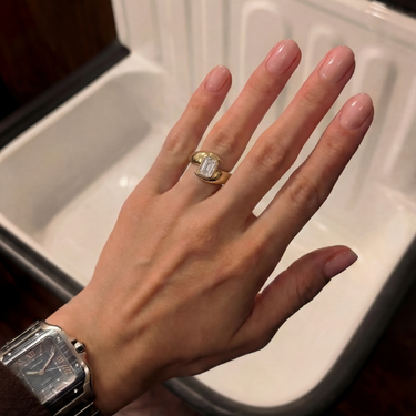 Emerald Cut Bold Lab Diamond Ring