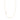 Diamond Asymmetrical Initial Necklace