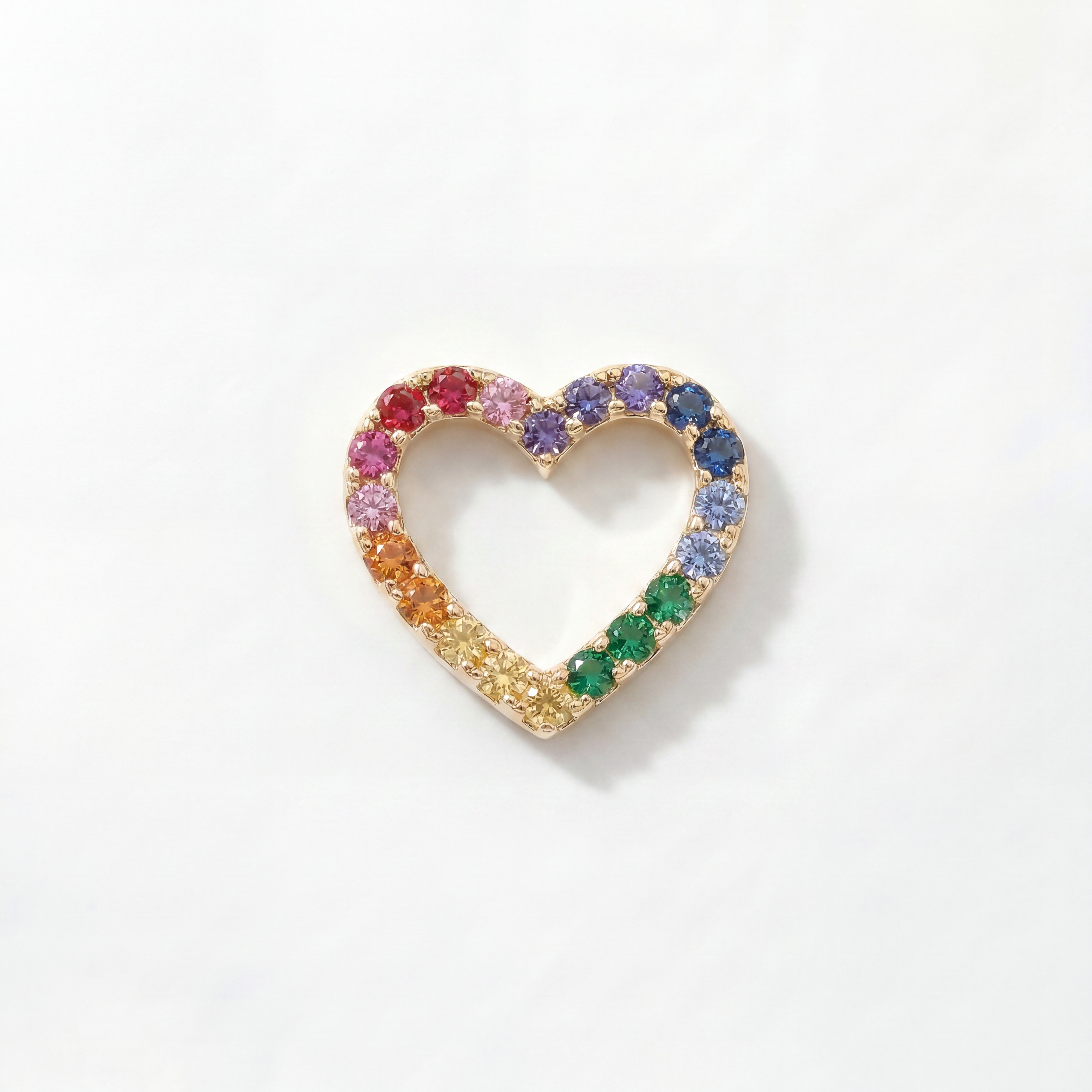 Summer Open Heart Gem