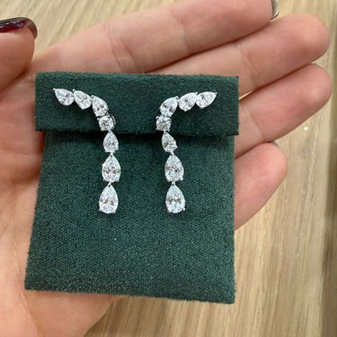 Vivi Cascade Lab Diamond Earrings