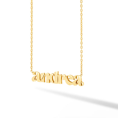 Single Name Necklace