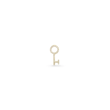 Diamond Key Charm