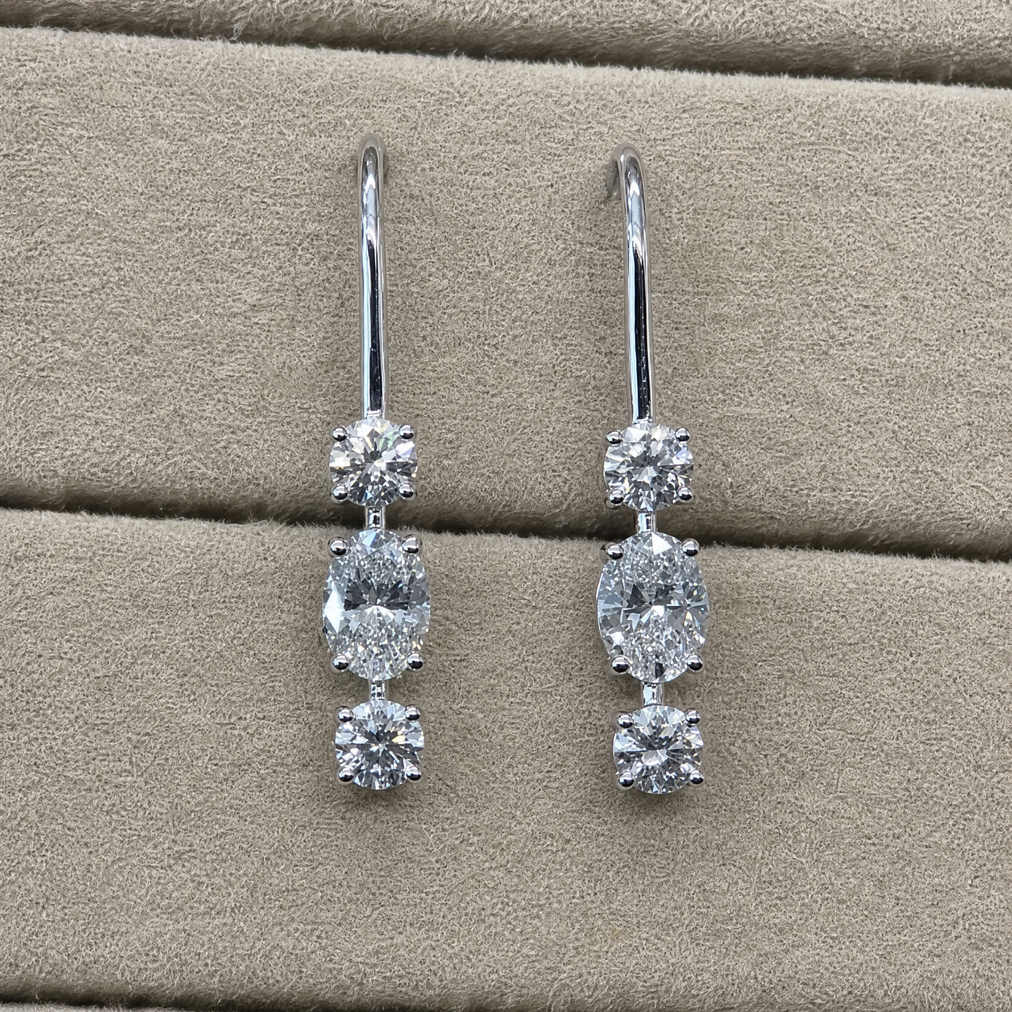 Diamond Drop Earrings