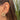 - Fluted Diamond Round Statement Earrings -