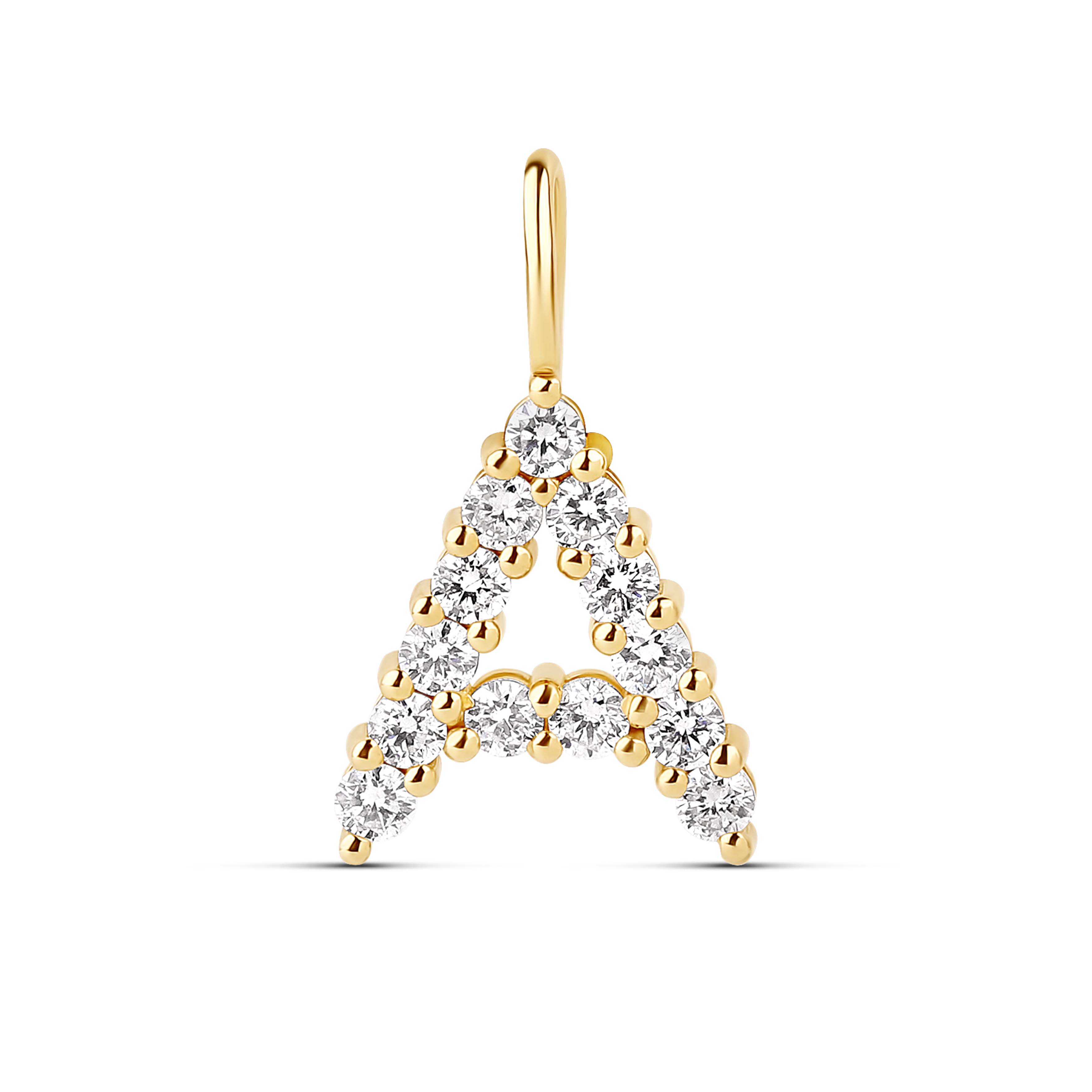 Diamond Statement Imperial Initial Charm