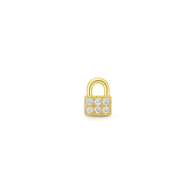 Diamond Lock Charm