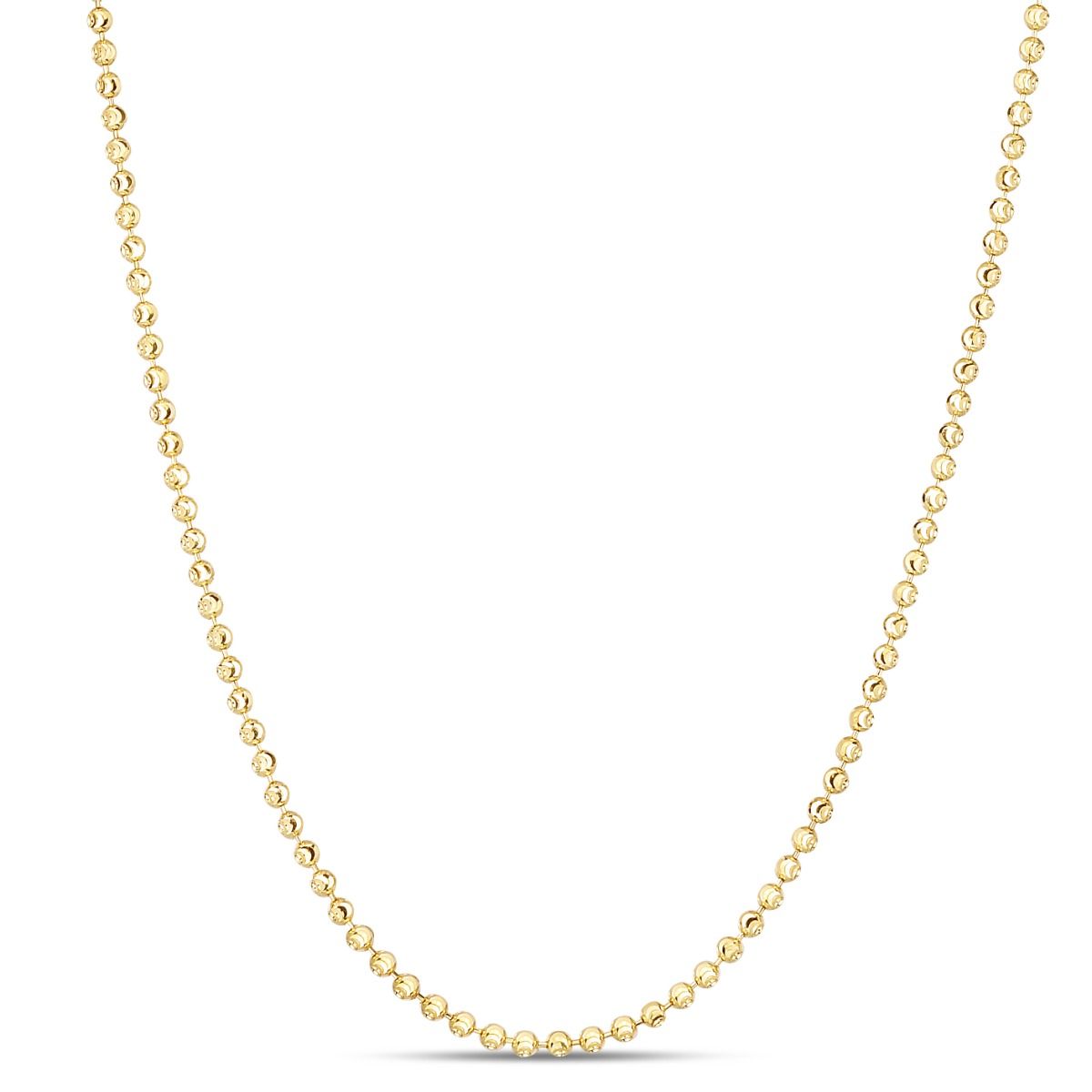 - 2mm Ball Chain Necklace -