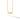 Gothic Solid Name PaperClip Necklace