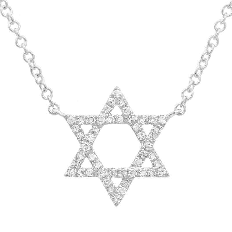 Diamond Star of David Necklace 770 Fine Jewelry