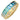 14k Gold Gemstone Blue Ombre Eternity Ring