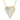 Elongated Heart Mother of Pearl Necklace