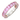 14k Gold Pink Gemstone 3/4 Eternity Ring