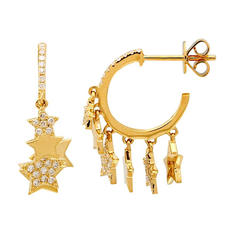 Everyday Star Huggie Earrings