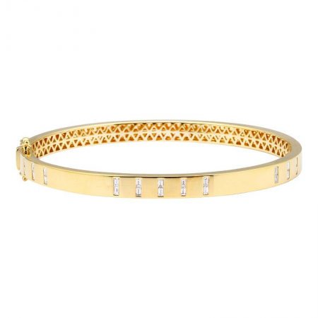 Baguette Lines Bangle