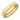 Mini Fluted Golden Ring