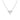 0.5ct Floating Diamond Solitaire Heart Necklace
