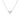 0.30ct Floating Diamond Solitaire Heart Necklace