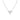 0.2ct Floating Diamond Solitaire Heart Necklace