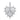 Diamond Fluted Heart Charm