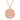 14k Classic Round Nameplate Necklace