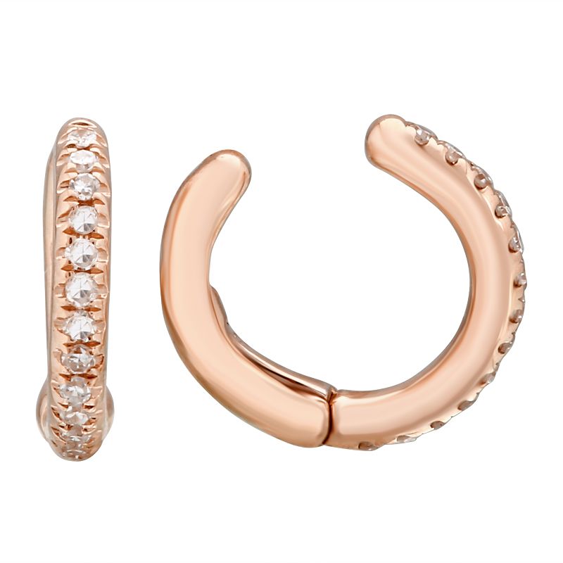 Pave Ear Cuff Earring (Piercing-Free)