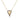 Helium Enamel Outline Heart Necklace