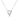 Helium Solid Outline Heart Necklace
