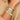 Fluted Pave Outline Bangle