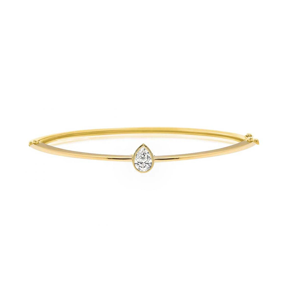 Full Solid Diamond Mixed Shape Bangle