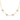Fluted 4-Hearts Layering Necklace