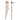 Trio Pave Star Studs with Removable Tassel Charm Earring Back