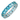 14k Gold Blue Topaz Full Eternity Ring