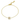 Baguette + Pave Initial Bracelet