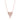 Medium Pave Heart Necklace