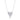 Medium Pave Heart Necklace