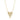 Medium Pave Heart Necklace