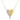 Split Elongated Pave Heart Necklace