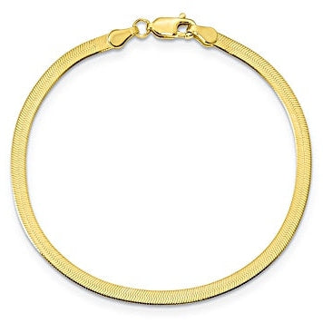 3mm Herringbone Chain Bracelet