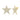 Large Diamond Star Stud Earrings