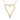 Jumbo Pave Outline Elongated Heart Necklace