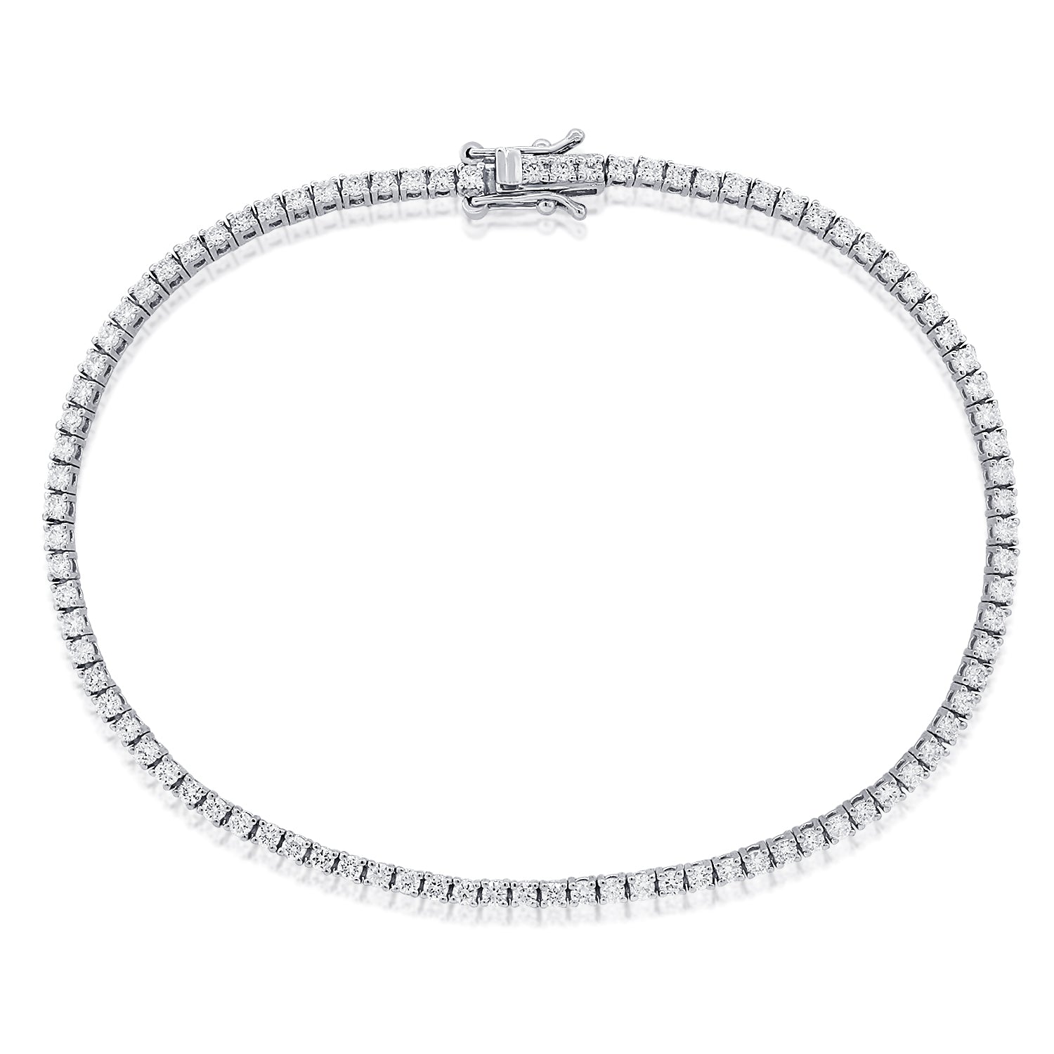 18 carat diamond tennis bracelet Clearance
