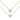Double Row Multishape Solitaires (+ Heart) Diamond Layered Necklace
