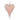 Custom Elongated Pave Outline Heart Charm