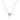 Extra Small Pave Heart Necklace