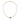 Statement Emerald Tennis Necklace