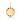 Gold Disc and Gemstones Charm